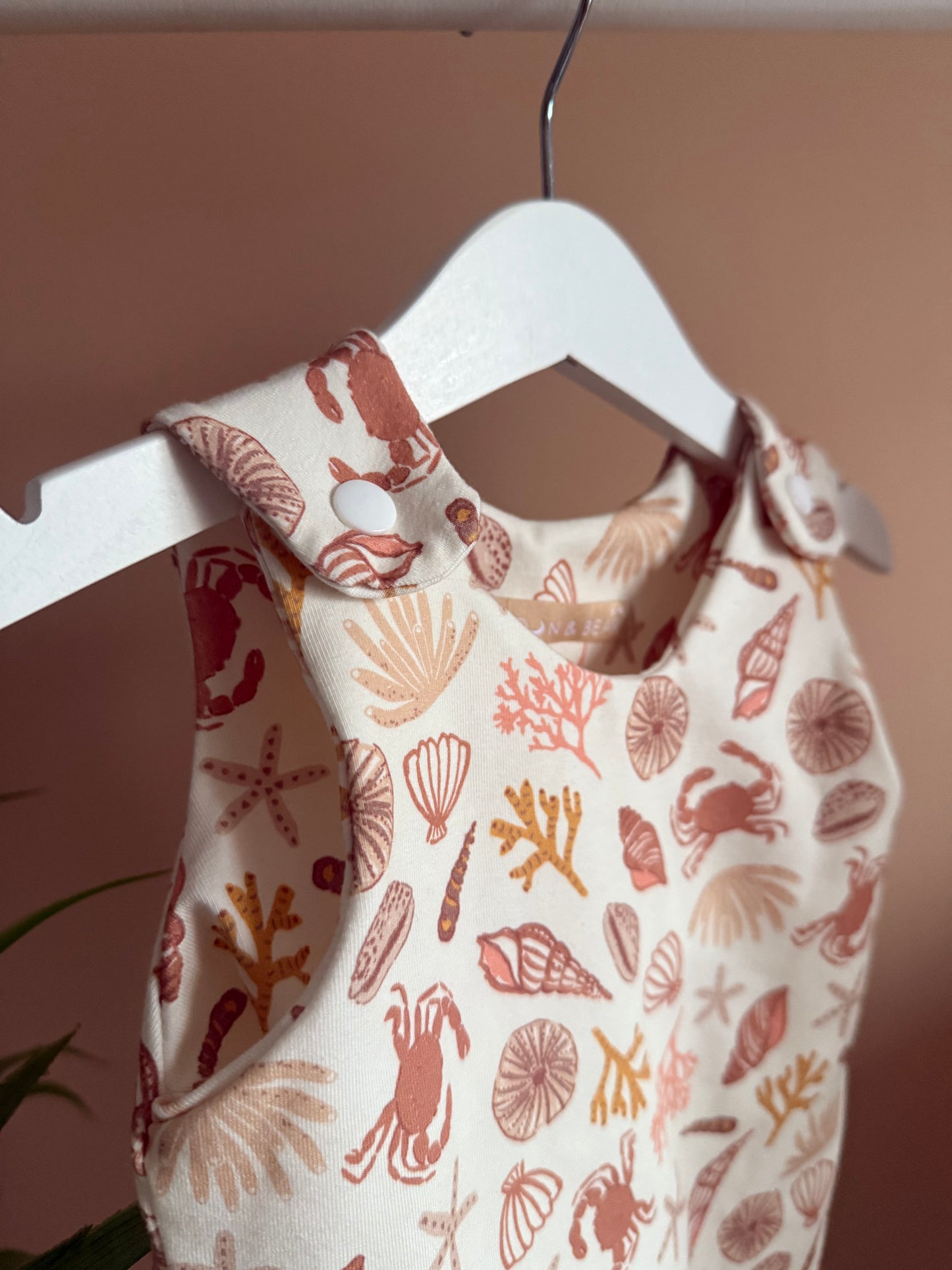 CORAL HAREM ROMPER