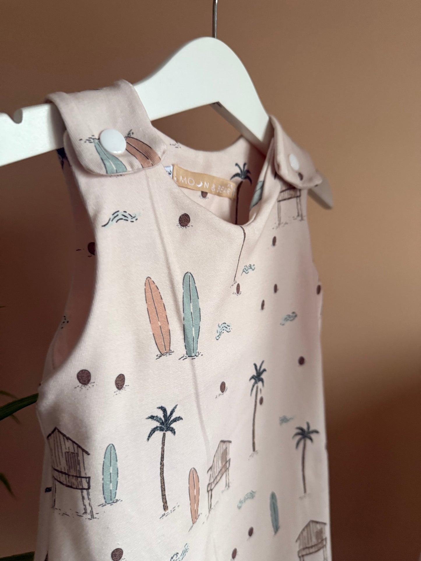 BEACH VIBES HAREM ROMPER