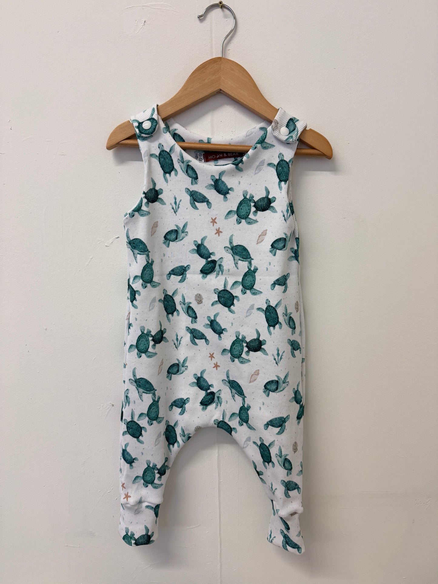 TURTLE RIBBED HAREM ROMPER