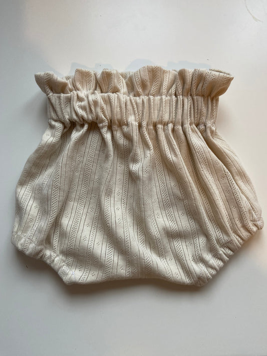 Beige Pointoille Bloomers