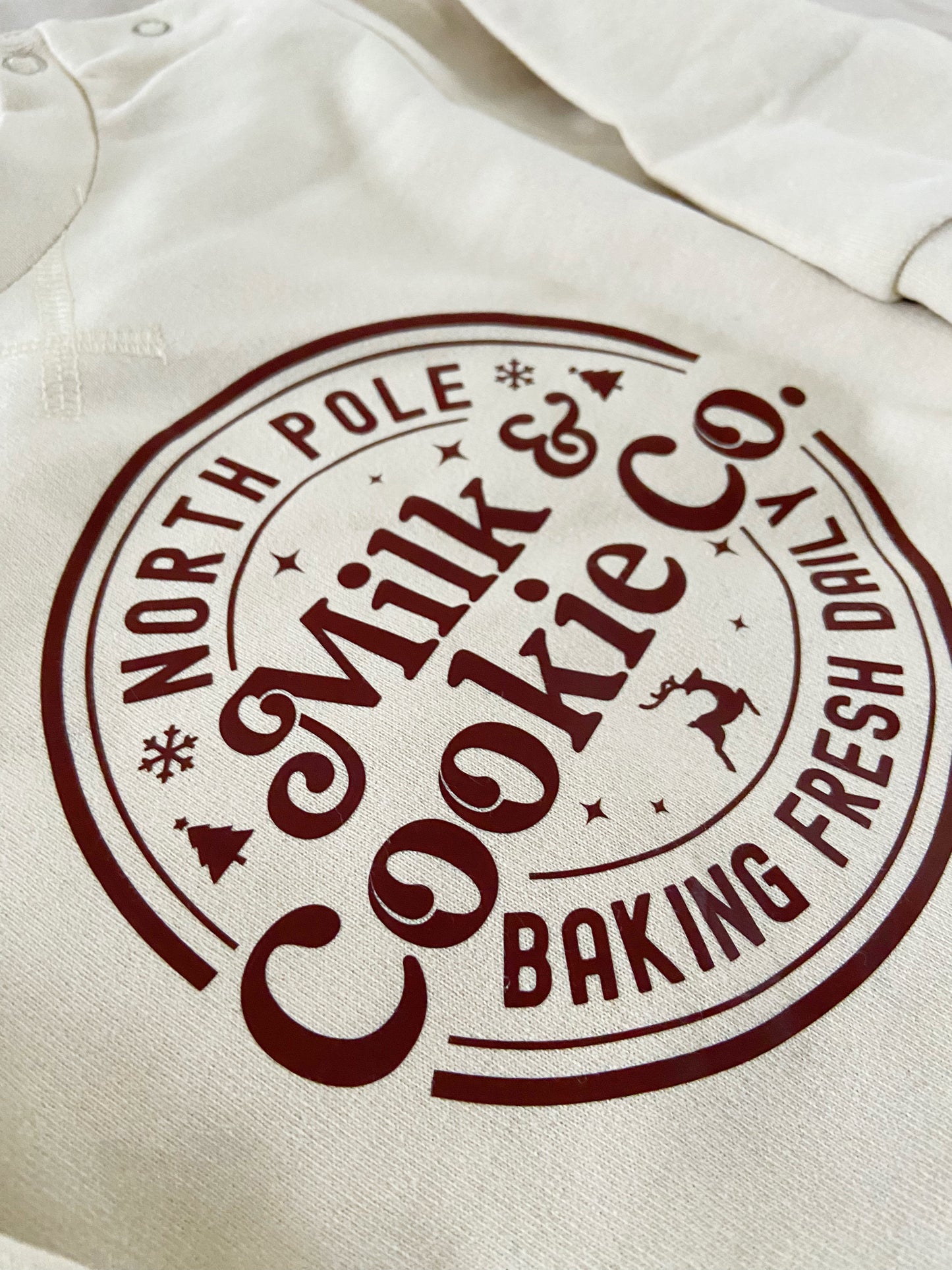 Milk and Cookies Sweatshirt Stone