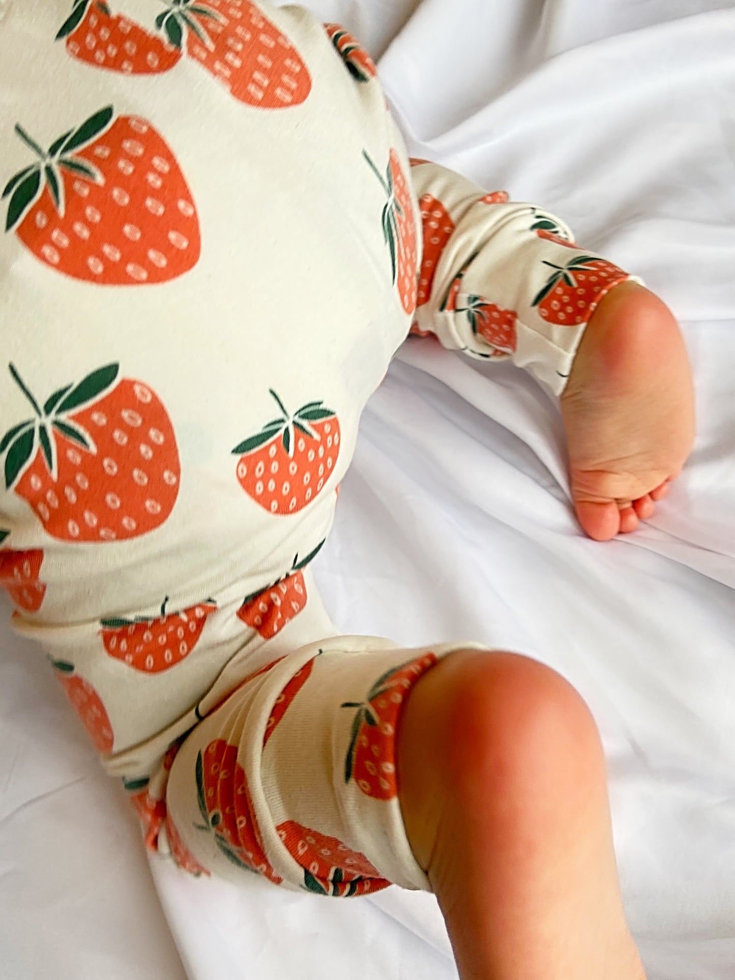 Strawberries and Cream Leggings