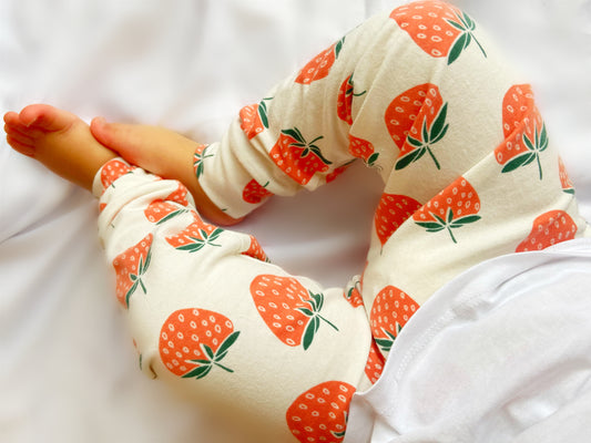 Strawberries and Cream Leggings