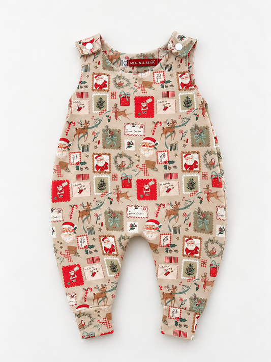 FESTIVE GREETINGS HAREM ROMPER