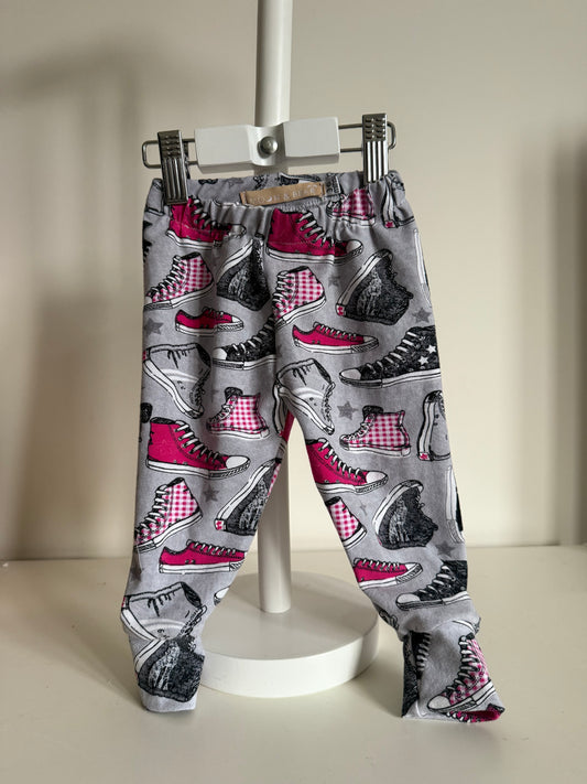Pink Sneaker Leggings