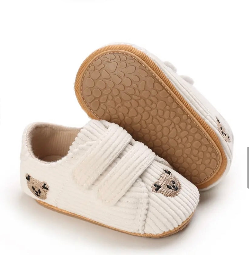 Teddy Bear Shoes - Milk