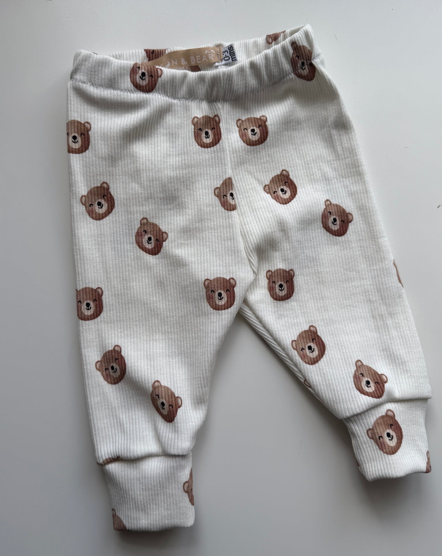 BEAR RIBBED LEGGINGS