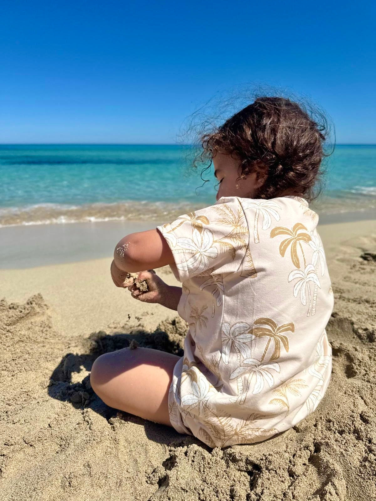 Palm Trees Neutral T-shirt