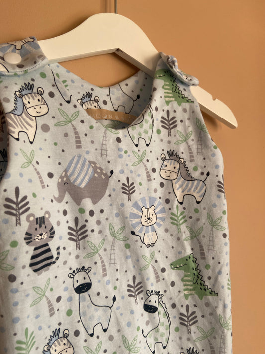 Baby Animals Harem Romper