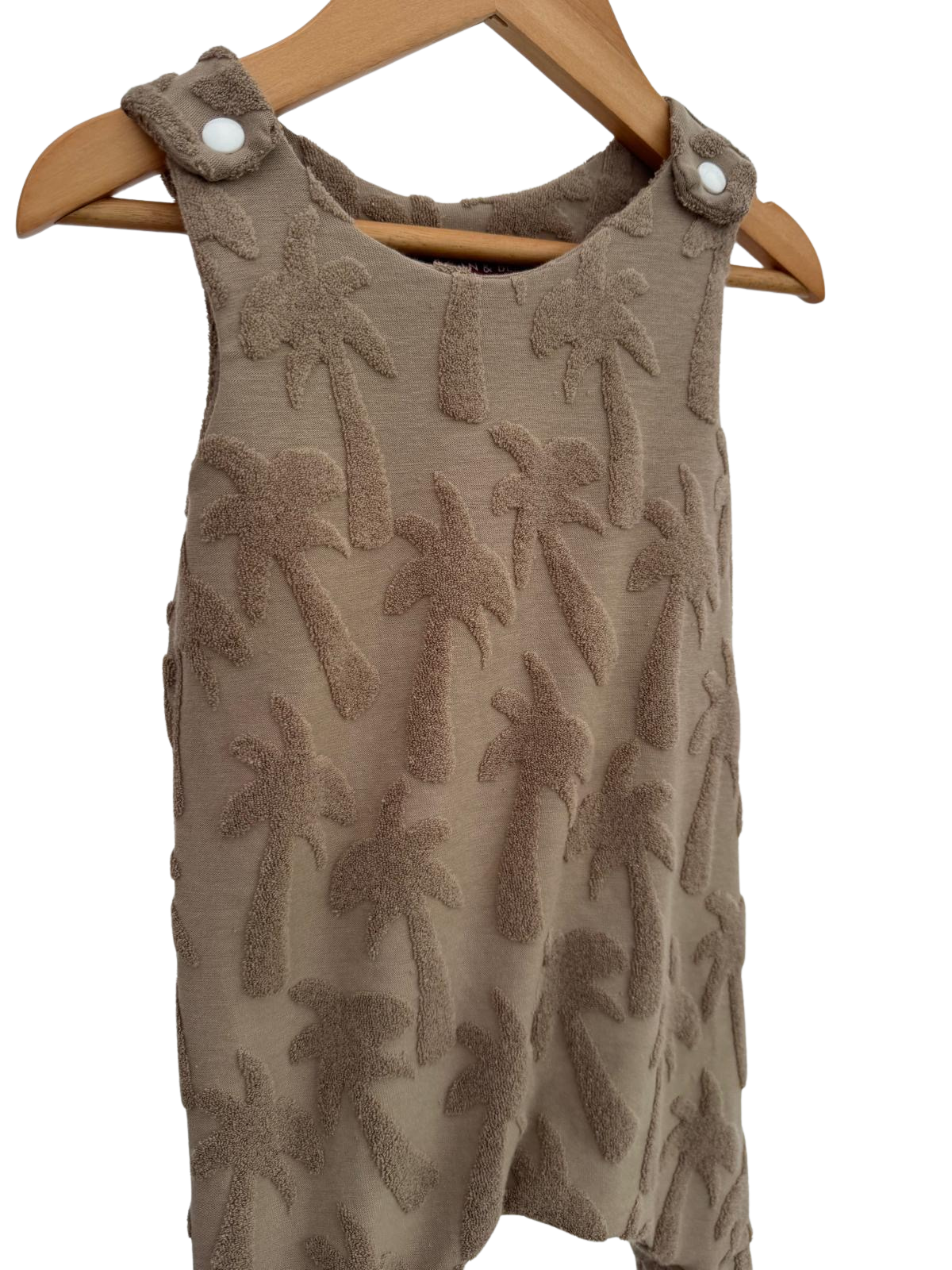Palm Terry HAREM ROMPER
