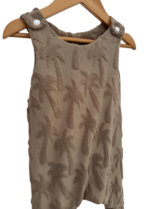 Palm Terry HAREM ROMPER